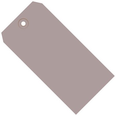 Bsc Preferred 4 3/4 x 2-3/8'' Gray 13 Pt. Shipping Tags, 1000PK BUY00015632